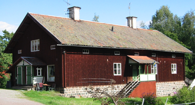 De röda byggnaderna